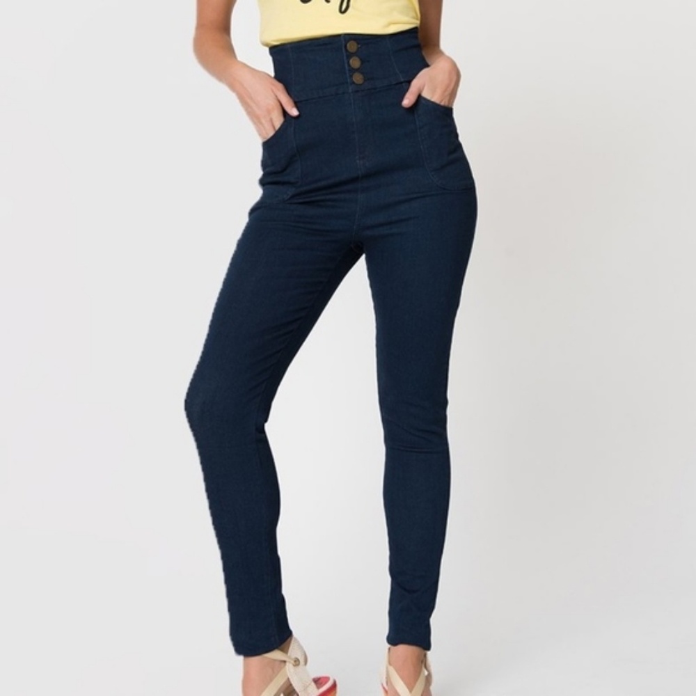 Collectif high waisted jeans